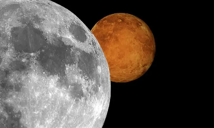 Vênus e a Lua em conjunção: veja imagens no céu de Rondônia
