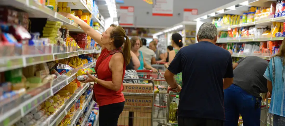 Consumo nos lares sobe 1,2% em janeiro