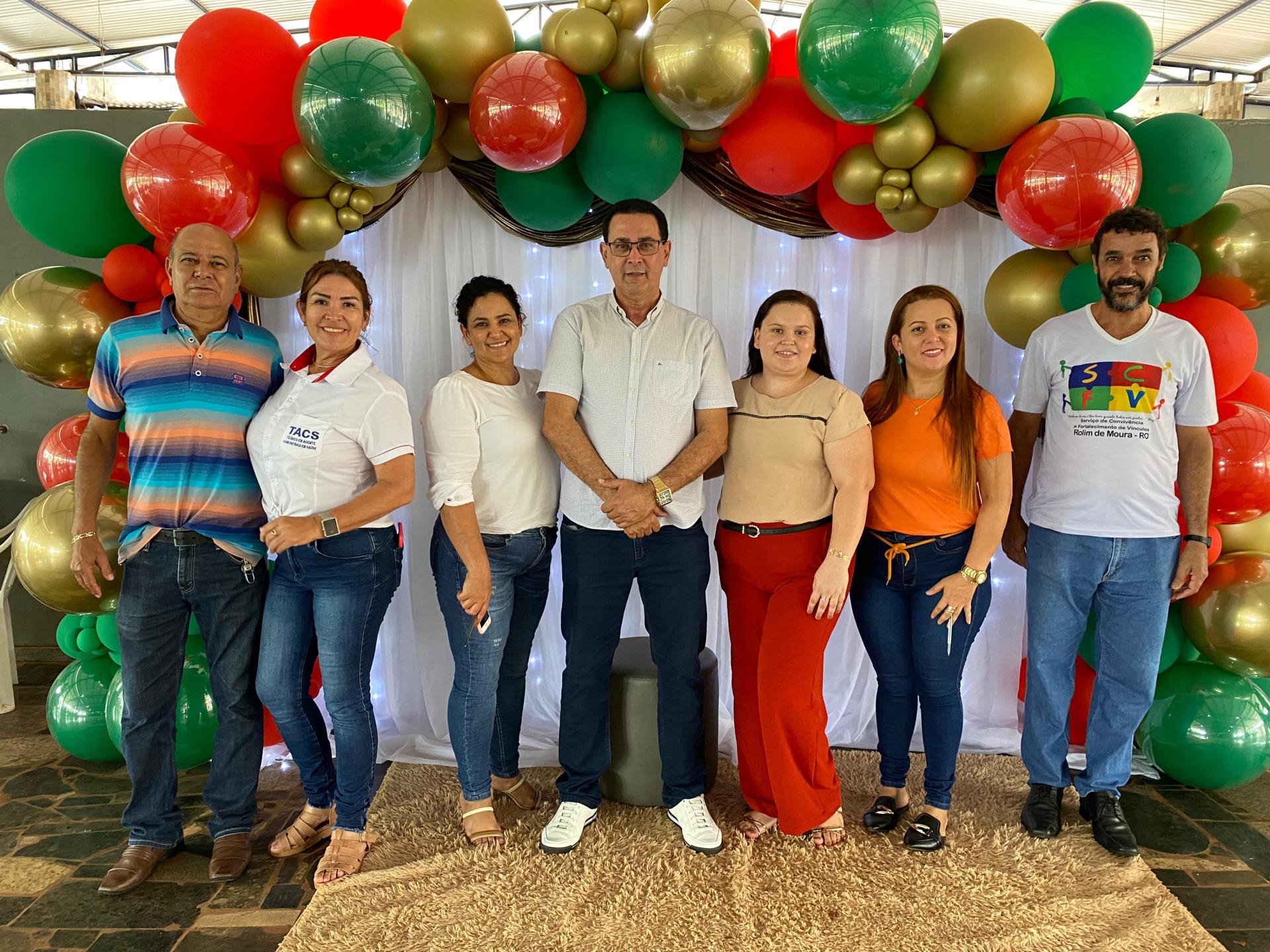 Prefeitura de Rolim de Moura encerra atividades do Centro de Convivência do Idoso em 2024 com grande confraternização