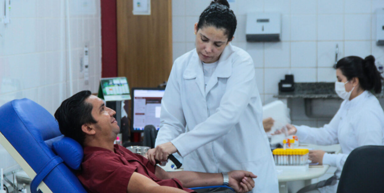 Fhemeron incentiva doação de sangue nos primeiros dias do ano para garantir abastecimento nos hemocentros, em Rondônia